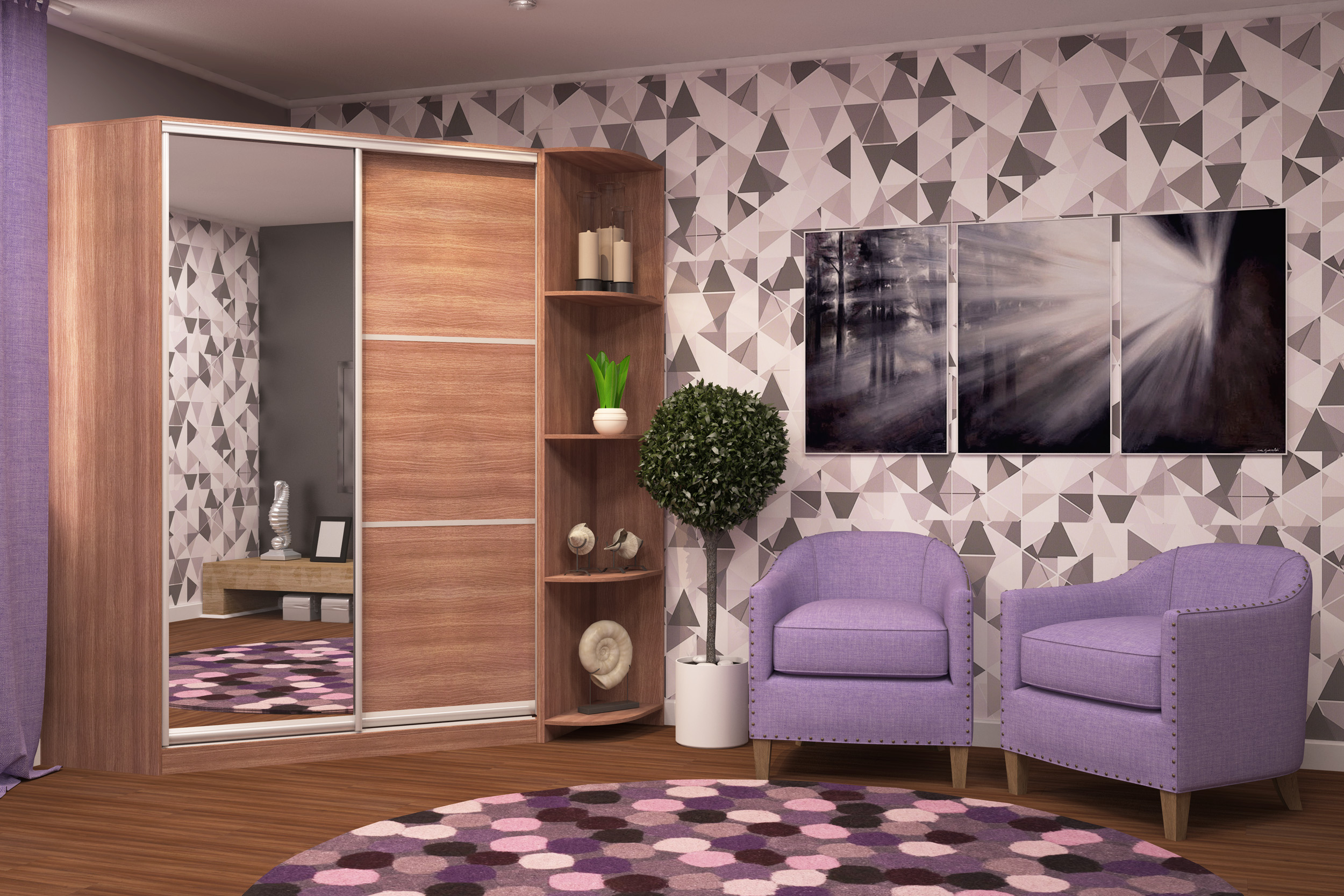 шкаф купе 16 ясень шимо темный св мебель